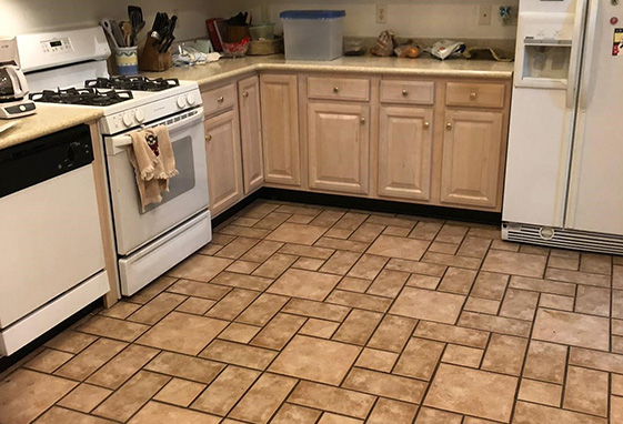 Tile and Grout Cleaners Before