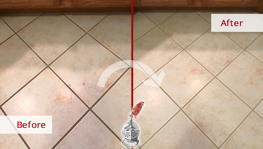 The Easiest Way To Clean Filthy Neglected Tile Flooring