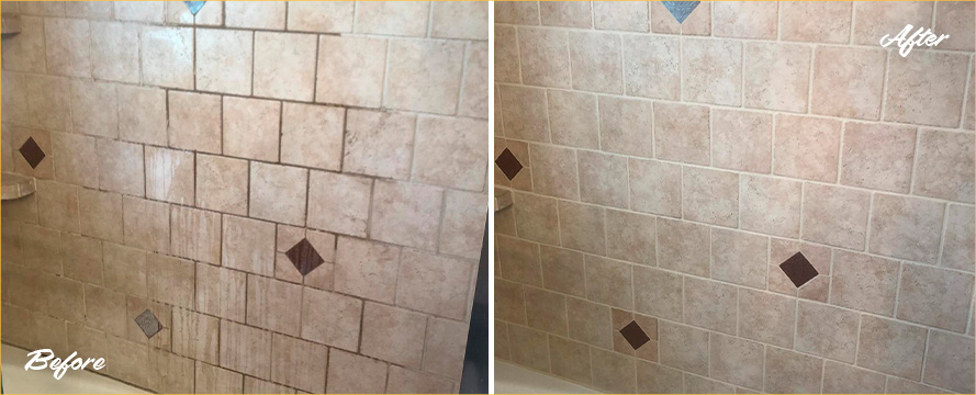Shower Restored by Our Professional Tile and Grout Cleaners in Canton, CT