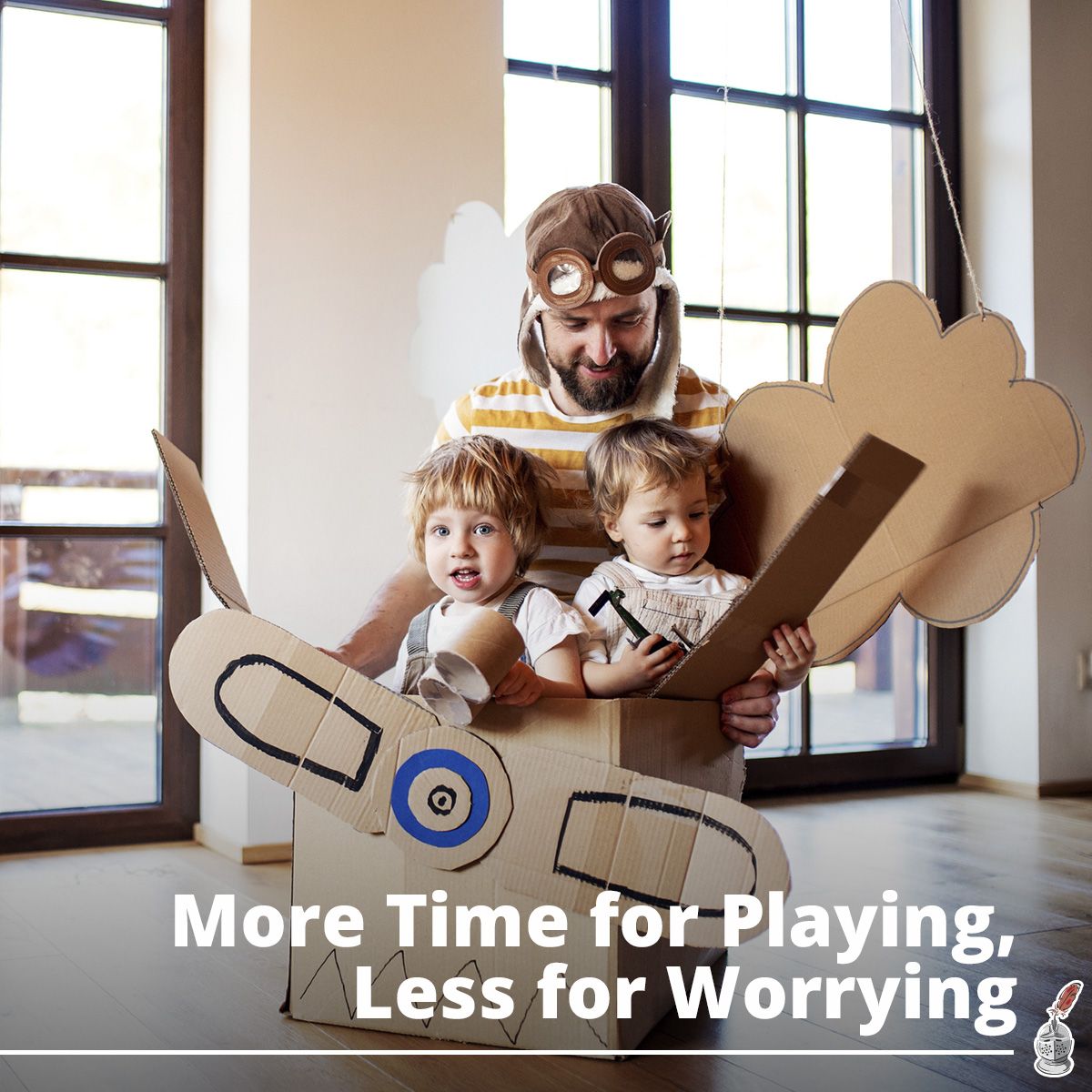 More Time for Playing, Less for Worrying
