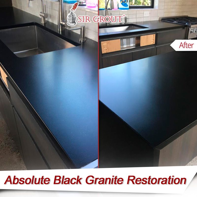 Absolute Black Granite Restoration