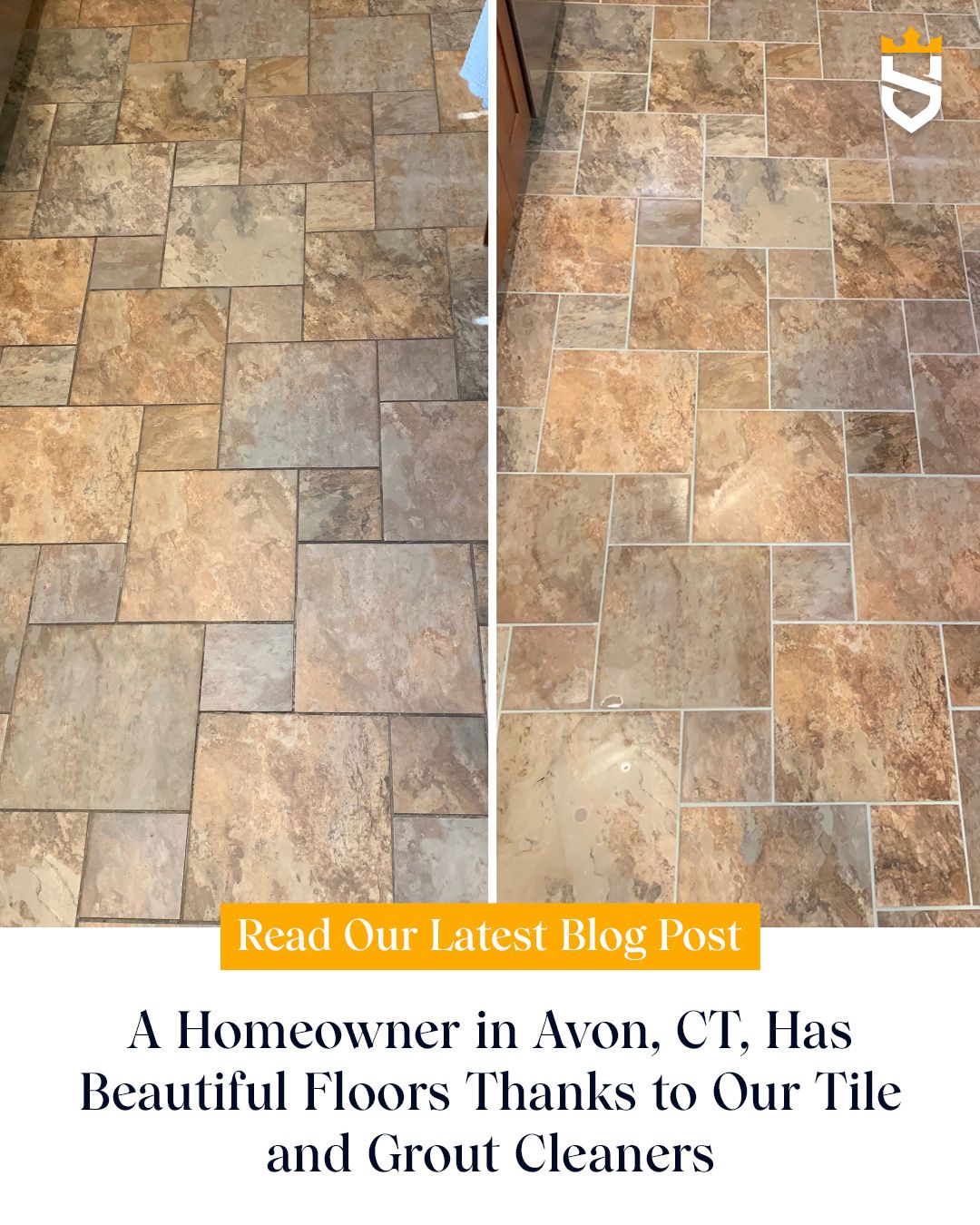 A Homeowner in Avon, CT, Has Beautiful Floors Thanks to Our Tile and Grout Cleaners
